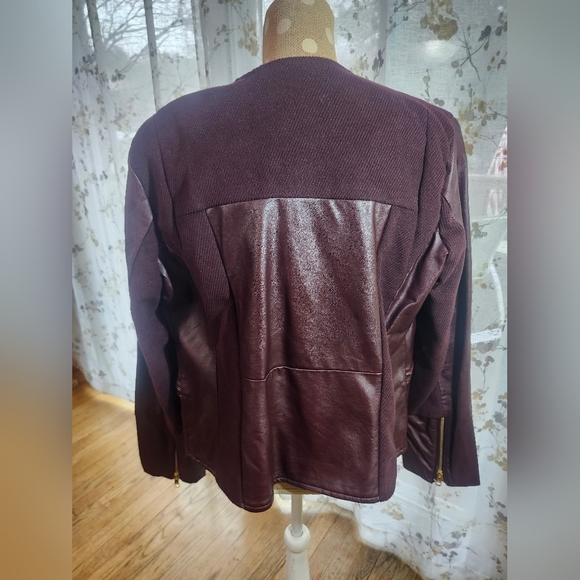 Faux leather jacket - Picture 3 of 5